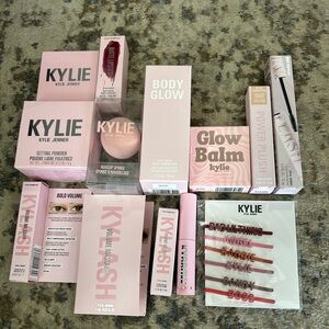 Kylie Cosmetics Makeup lot open to offers or selling individually retail is $222